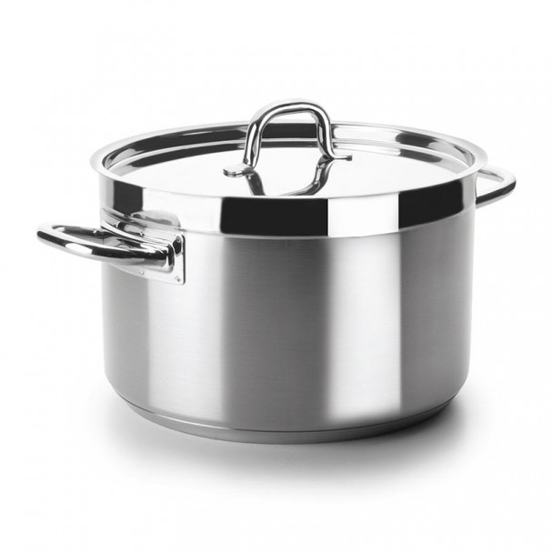 Kochtopf Hoch mit Deckel Chef-Luxe