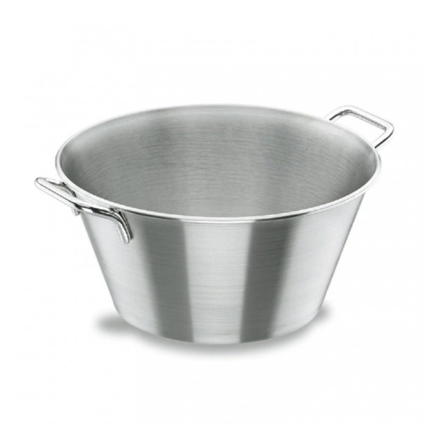 Kessel Konisch mit griff-Edelstahl 18/10