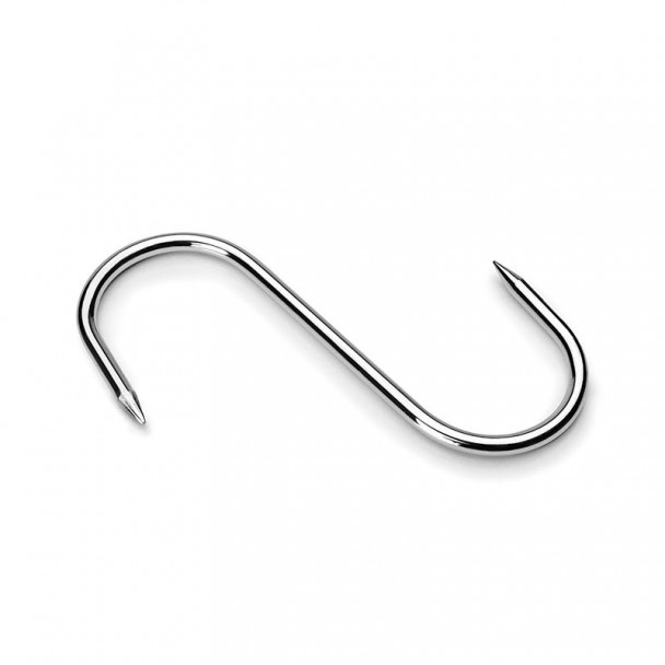 Haken Metzger Inox 2-Polig - 6 Stück