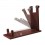 Schinken Polyethylen Anklappbar