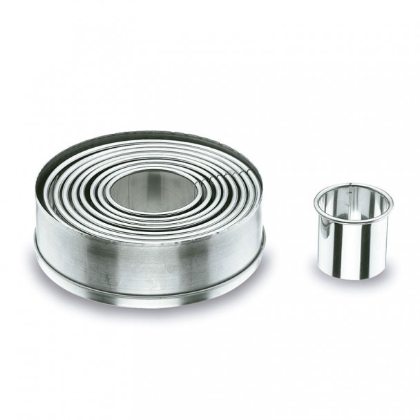 Box 9 Ausstechformen Rund Glatte