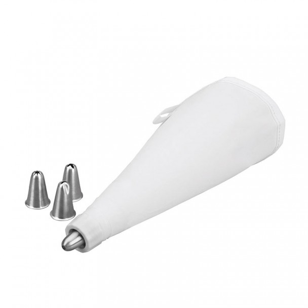 Ärmel-Gebäck, 20 cm + 4 Düsen