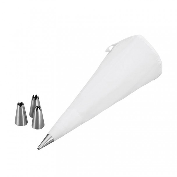 Ärmel-Gebäck 30 cm + 4 Düsen