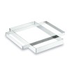 Rahmen, Rechteckig, Edelstahl 18/10