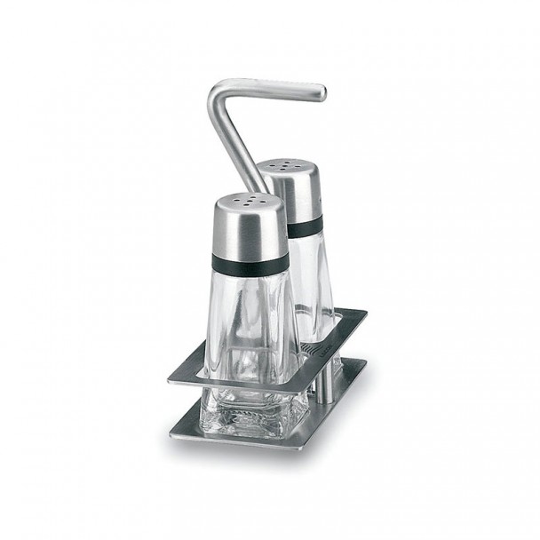 Spiel Salz-und Pfefferbüchse Hiperlux mit Halterung