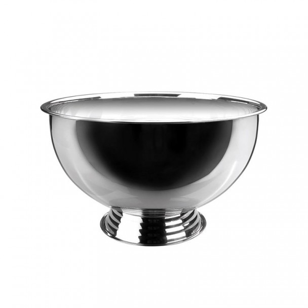 Kühlt-Champagner-Kalotte mit Base Inox 18/10