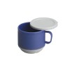 Tasse Doppel-Wand Polycarbonat mit Deckel