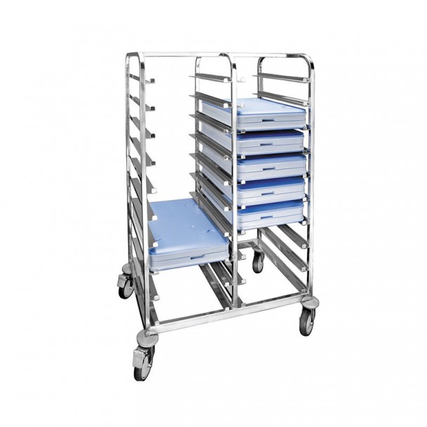 Wagen Portabandejas Inox für 20 stück