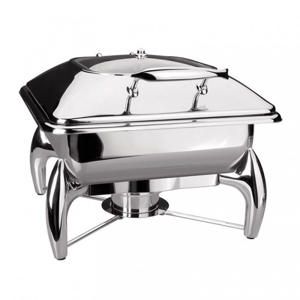 Chafing Dish Luxe Edelstahl Gastronorm 2/3