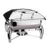Chafing Dish Luxe Edelstahl Gastronorm 2/3