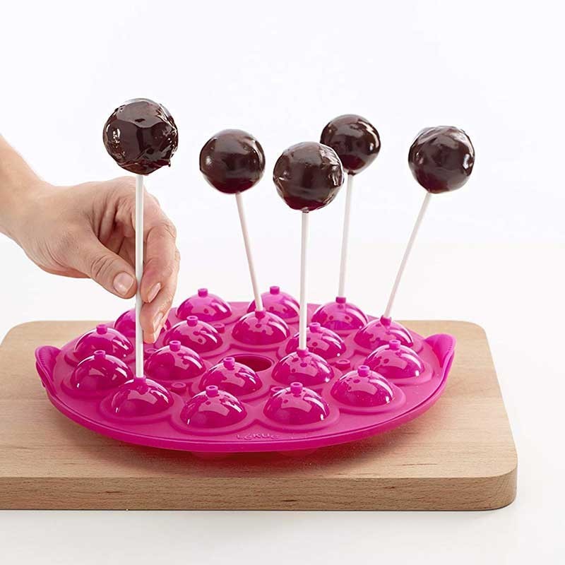 Wilton Cake Pop Wrapper Mit Herz-Muster – 8 Stück, Lebensmittelechtes Papier Für Süße Präsentation
