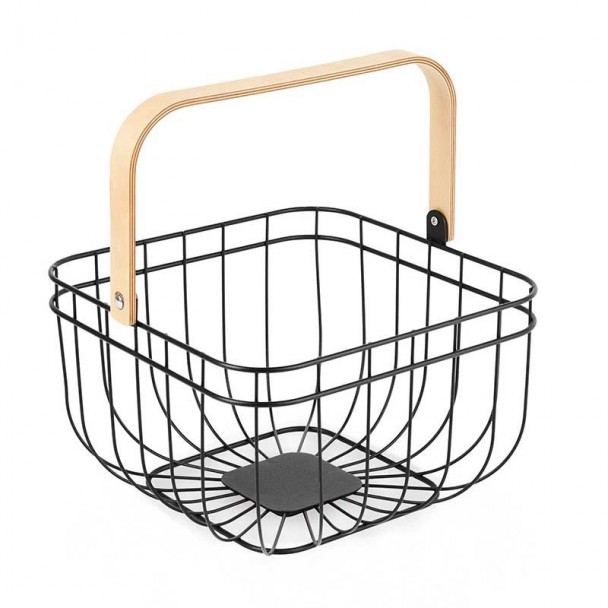 Obstschale, Stangen-Quadrat