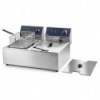 Elektro Friteuse Doppel Professionelle