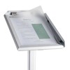 Menu-Ständer A4 Aluminium
