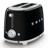 Toaster 2x2 50er Jahre Stil schwarz