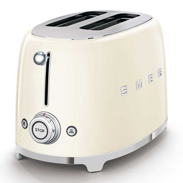 Toaster 2x2 50er Jahre Stil Creme