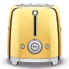 Toaster 2x2 50er Jahre Stil Gold