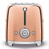 Toaster 2x2 50er Jahre stil Rose Gold