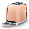 Toaster 2x2 50er Jahre stil Rose Gold