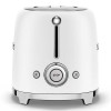 2x2 50er Jahre Stil Weiß Matt Toaster