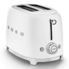 2x2 50er Jahre Stil Weiß Matt Toaster