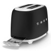 Toaster 2x2 50er Jahre Stil Schwarz Matt