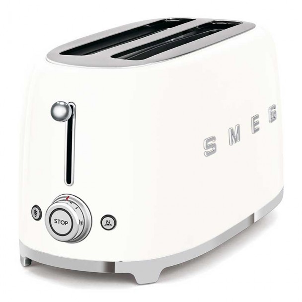 Toaster 2x4 50 ' s style white