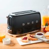 Toaster 2x4 50 ' s-Style schwarz