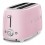 Toaster 2x4 50er Jahre Stil rosa