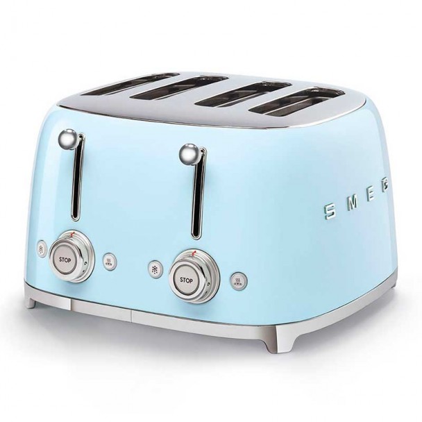 Toaster 4x4 50er Jahre Stil blau