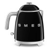 Mini Wasserkocher 50er Jahre Stil schwarz