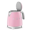 Mini Wasserkocher 50er Jahre Stil rosa