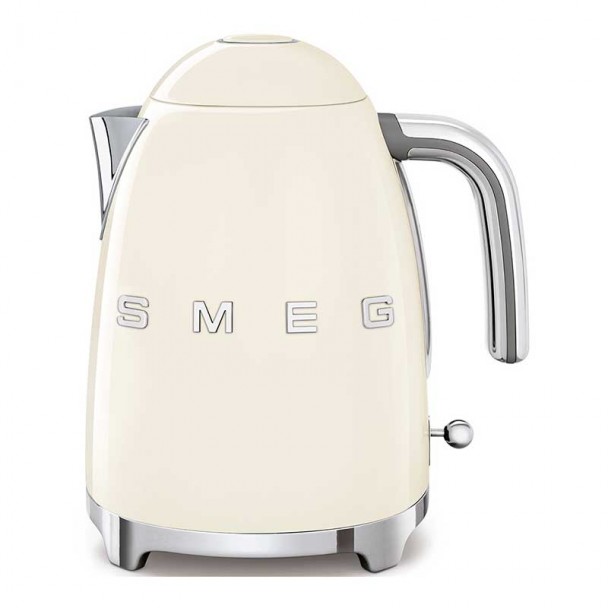 Wasserkocher 50er Jahre Stil Creme