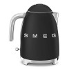 Wasserkocher 50er Jahre Stil Schwarz Matt