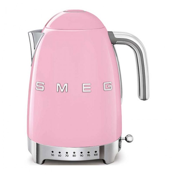 Variable Temperatur Wasserkocher 50er Jahre Stil rosa