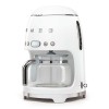 50er Jahre Stil weiße Tropf Kaffeemaschine