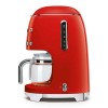 50er jahre Stil rote Tropf Kaffeemaschine