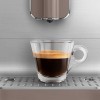 Super Automatische Kaffeemaschine 50er Jahre Stil grau