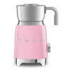 Milchaufschäumer 50er Jahre Stil rosa