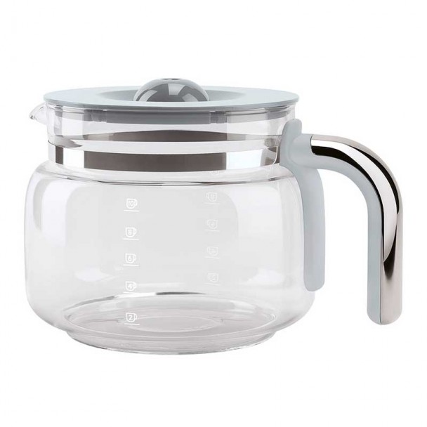 Glas Kaffeekanne