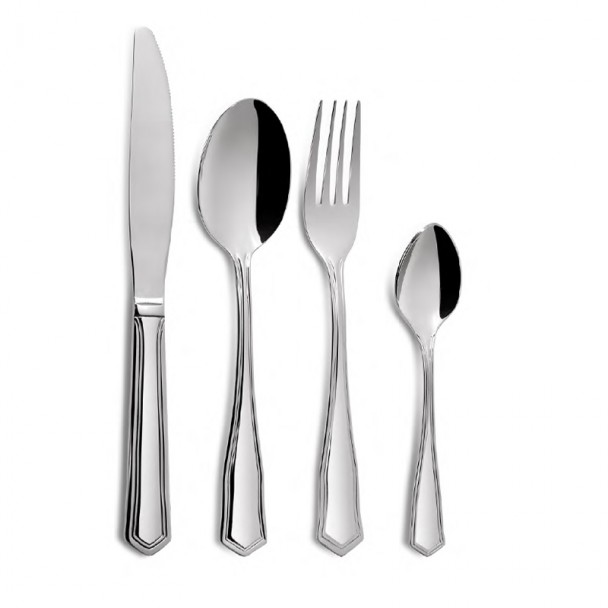 Vienna Edelstahl-Besteckset - 24-teilig