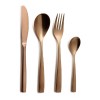 BCN Besteckset Kupfer Farbe Inox - 24 Stück