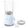 Glas Mixer 50er Jahre Stil blau
