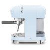 Espresso Kaffeemaschine 50er Jahre Stil blau